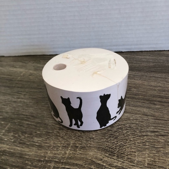 Vtg Black Cat Silhouette Notepad - Picture 3 of 10